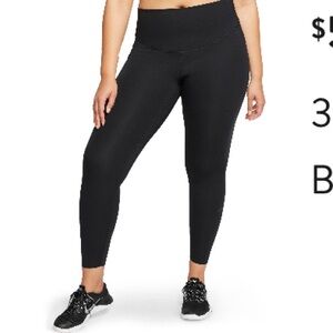 NWT Nike One Luxe Tights Size 3X